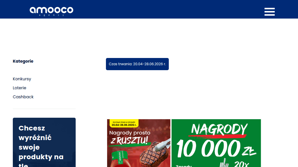 Plakat promocyjny loterii Kup produkty Kotlin w sieciach jak Lewiatan i napisz zaproszenie. – szczegóły i nagrody w Wafelek