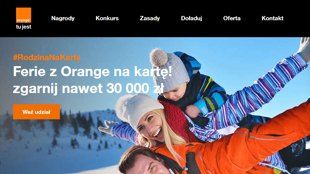 Plakat promocyjny loterii Zaproponuj odpowiedź na pytanie konkursowe i doładuj konto – szczegóły i nagrody w Dowolny Sklep