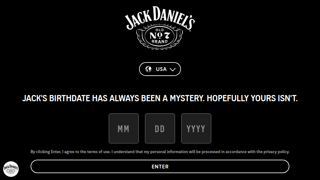Plakat promocyjny loterii Kup Jack Daniels w Zabce z aplikacją i odpowiedz kreatywnie – szczegóły i nagrody w Zabka
