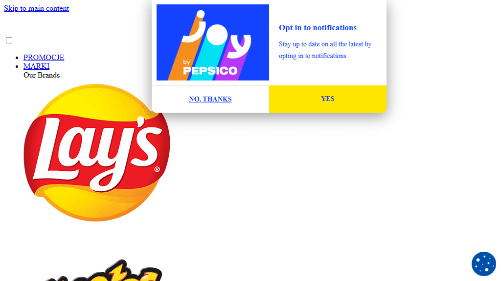Plakat promocyjny loterii Kup Pepsi lub Lay’s na Circle K, odpowiedz na pytanie i wygraj nagrody. – szczegóły i nagrody w Circle K